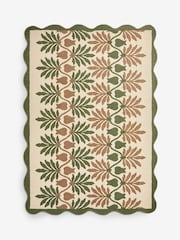 Nina Campbell Green Holland Park Wool Tufted Rug - Image 5 of 5