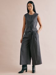Albaray Grey Pinstripe Waistcoat - Image 5 of 7