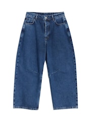 Albaray Blue 100% Organic Cotton Barrel Jeans - Image 4 of 4