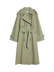 Albaray Green DB Classic Trench Coat - Image 6 of 6