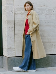Albaray Natural SB Trench Coat - Image 1 of 5