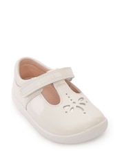 Start-Rite Puzzle Rose Gold Leather T-Bar First Shoes F & G Fit - Image 2 of 6