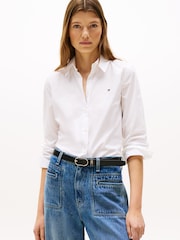 Tommy Hilfiger White Stretch Regular Shirt - Image 1 of 5
