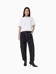 AllSaints Black Daisy Mae Jeans - Image 1 of 9