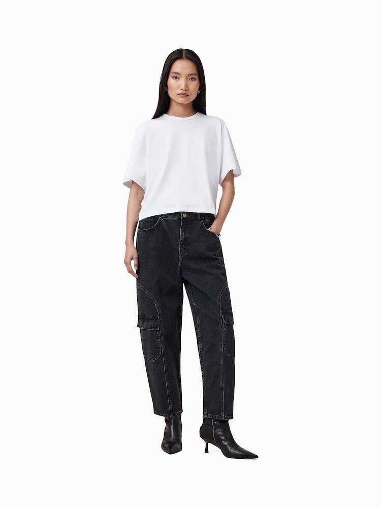 AllSaints Black Daisy Mae Jeans - Image 1 of 9