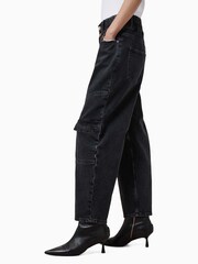 AllSaints Black Daisy Mae Jeans - Image 5 of 9