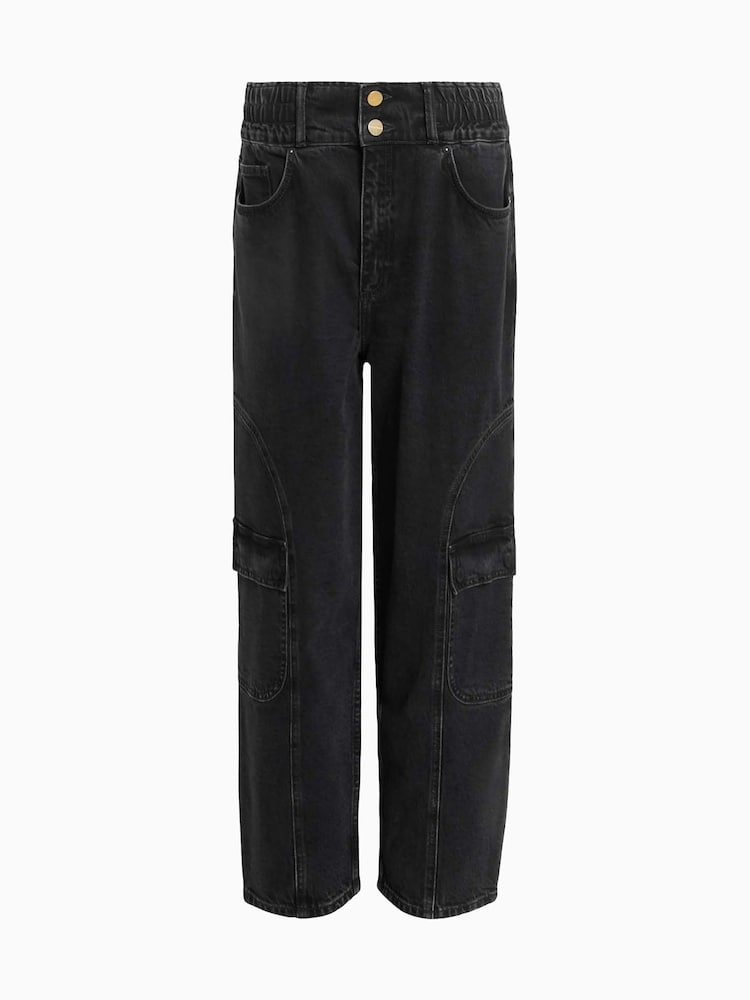 AllSaints Black Daisy Mae Jeans - Image 9 of 9
