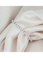 The Diamond Store White 1.00CT Set Tennis Bracelet - Image 3 of 4