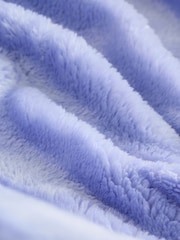 Blue Soft Touch Fleece Dressing Gown (9mths-16yrs) - Image 8 of 9