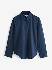 Tommy Hilfiger Blue Stretch Regular Shirt - Image 1 of 1