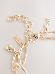 Gold Tone Fish Charm Bracelet - Image 4 of 4
