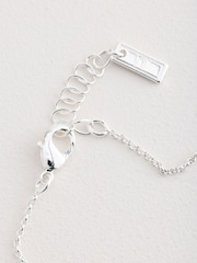 Silberfarben - Pave Heart Anklet - Bild 3 von 3