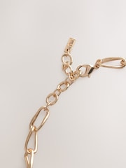 Gold Tone Fish Charm Necklace - Image 2 of 3