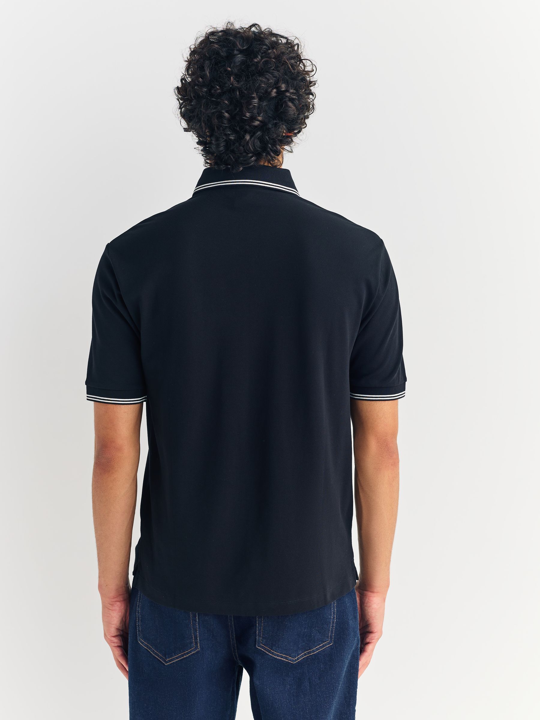 あ*。様 SuperBlack_VINTAGE POLOSHIRT_made i Buy Armani Exchange Black Regular Fit Logo Polo Shirt from Next USA