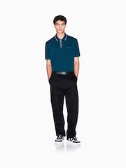 Armani Exchange Regular Fit Logo Polo Shirt - Image 1 of 2