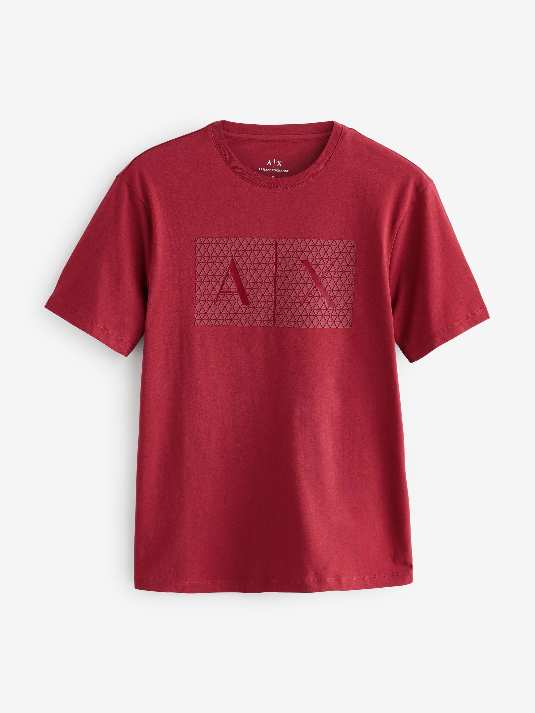 Buy Armani Exchange Red Regular Fit Logo T-Shirt from Next USA