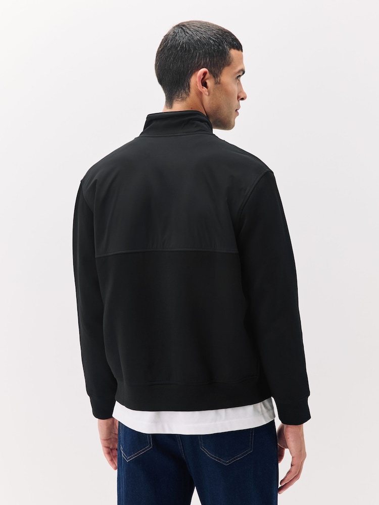 Armani Exchange Regular Fit Logo Black Sweatshirt - Image 2 of 4