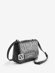 Armani Exchange Logo Messenger Black Bag - Image 2 of 9