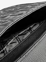 Armani Exchange Logo Messenger Black Bag - Image 5 of 9