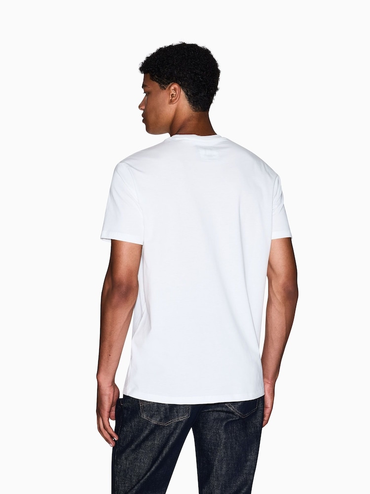 Armani Exchange Regular Fit Logo T-Shirt - Image 2 of 5 Armani Exchange Regular Fit Logo T-Shirt - Image 2 of 5