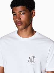 Armani Exchange Regular Fit Logo T-Shirt - Image 3 of 5