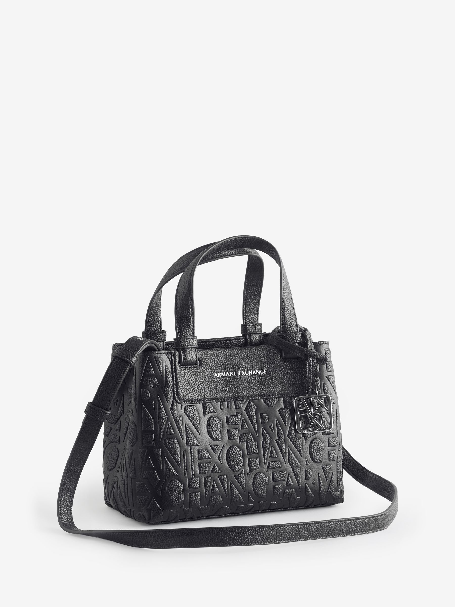 Buy Armani Exchange Black Logo Tote Bag from Next Canada
