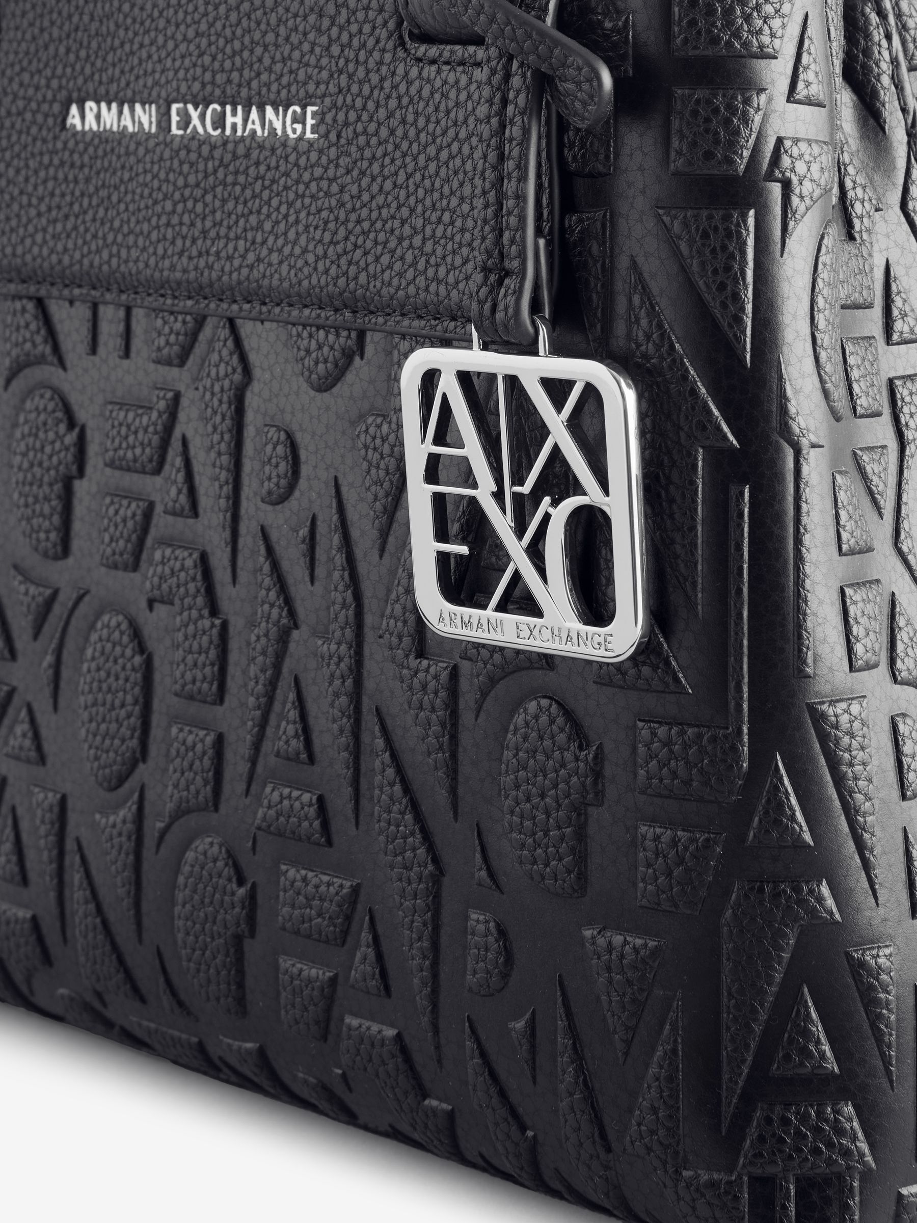 ARMANI EXCHANGE ロゴトートバッグ Buy Armani Exchange Black Logo Tote Bag from Next USA