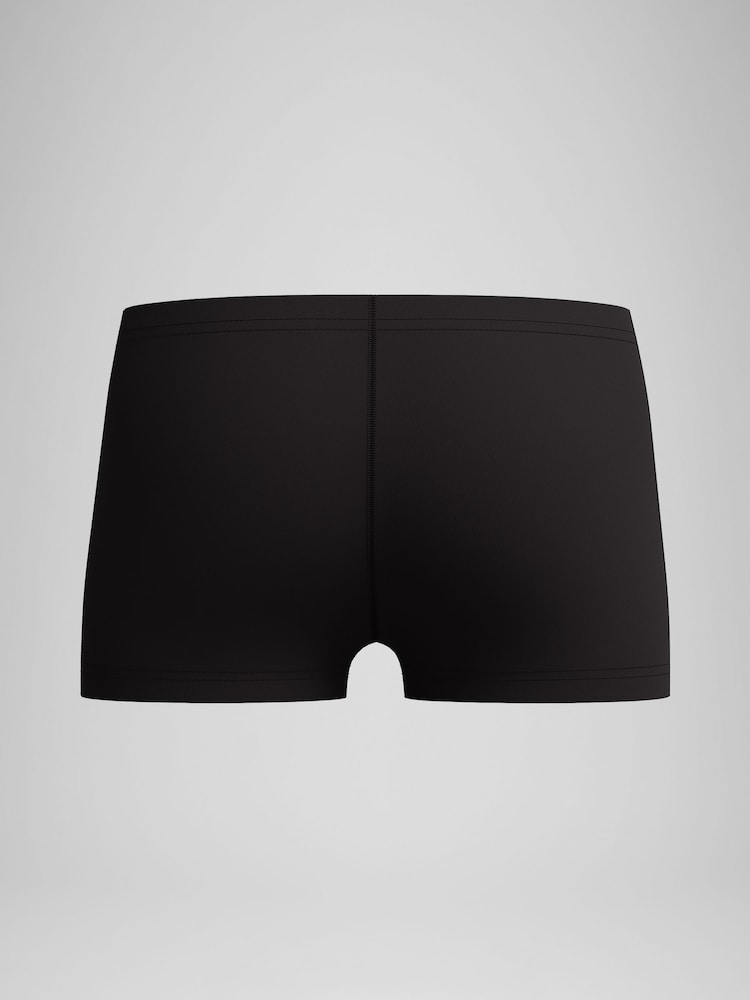 Speedo Black Medley Logo Aqua Swim Shorts - Image 2 of 3