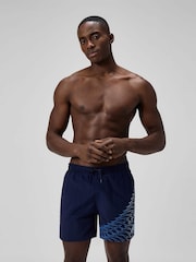 Speedo Blue Medley Logo 16" Water Shorts - Image 1 of 6