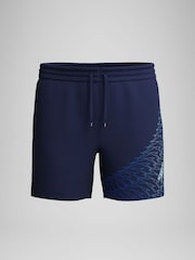 Speedo Blue Medley Logo 16" Water Shorts - Image 6 of 6