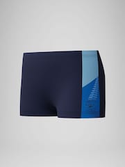 Speedo Blue Dive Aqua Swim Shorts - Image 3 of 4