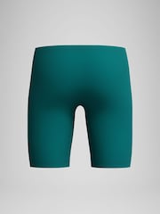 Speedo Green Medley Logo Jammer Swim Shorts - Image 2 of 4