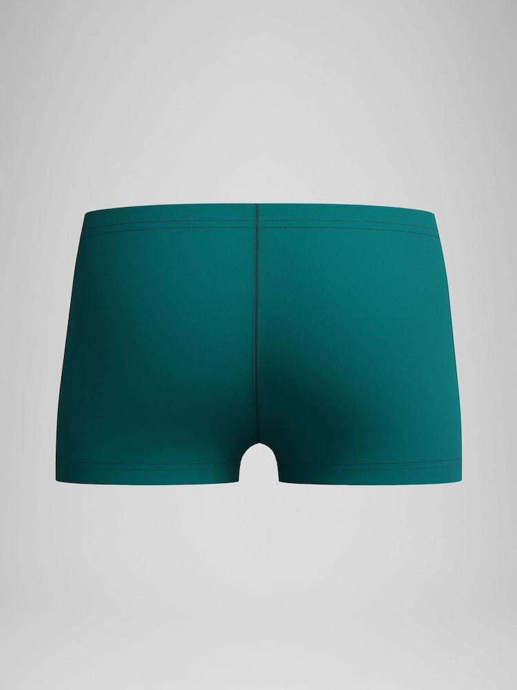 Speedo Green Speedo Medley Logo Aqua Swim Shorts - Image 2 of 4