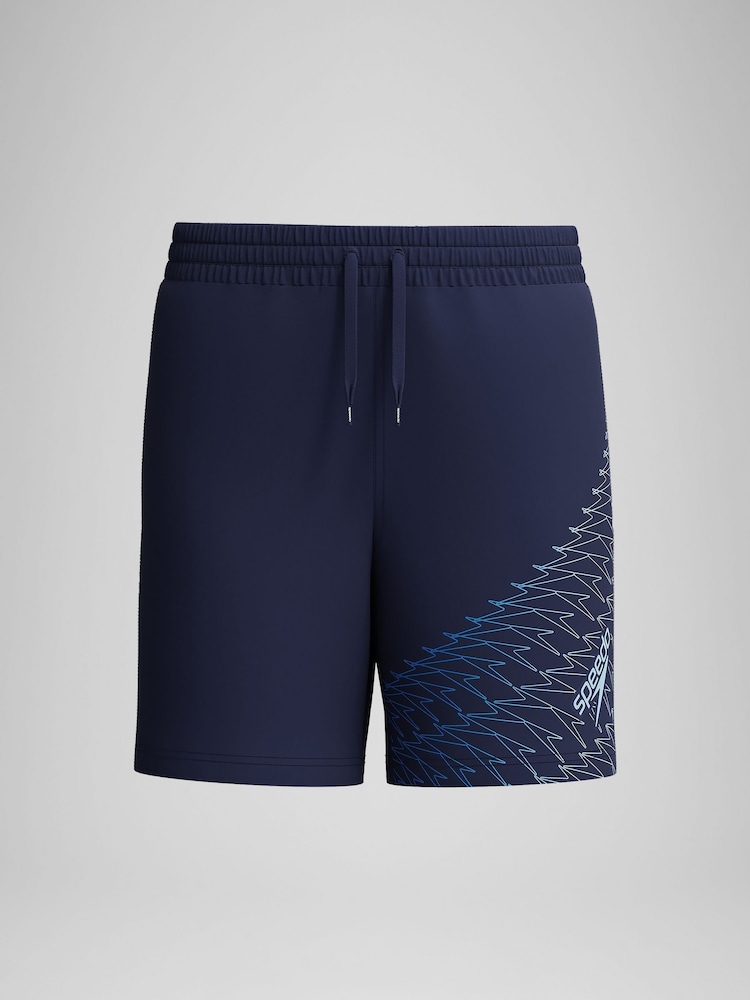 Speedo Blue Medley Logo 15 Water Shorts - Image 1 of 4
