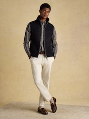 Heritage Fleece Black Gilet - Image 3 of 11