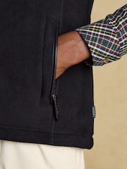 Heritage Fleece Black Gilet - Image 8 of 11
