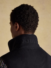 Heritage Fleece Black Gilet - Image 9 of 11