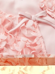 Monsoon Pink 3D Rose Cropped Jacket - Image 3 of 3