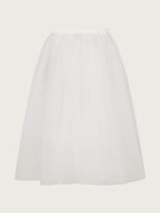 Monsoon White Anna Bridesmaid Maxi Skirt - Image 1 of 3