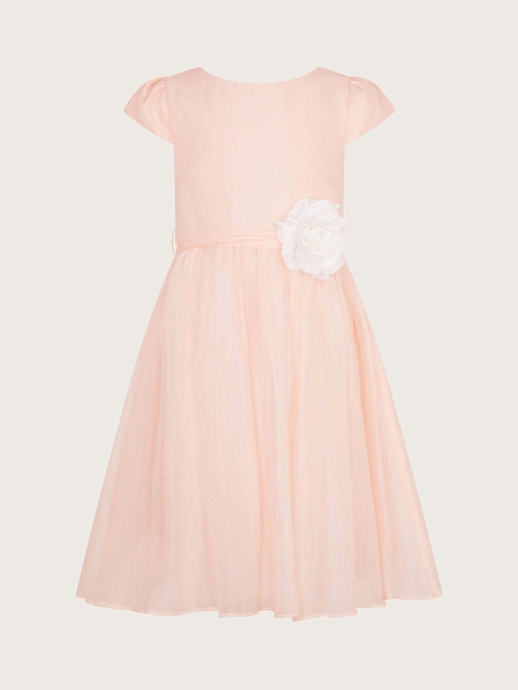 Monsoon Pink Rossy Shimmer Bridesmaid Dress - Image 1 of 3 Monsoon Pink Rossy Shimmer Bridesmaid Dress - Image 1 of 3