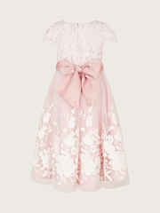 Monsoon Pink Sorcha Embroidered Lace Maxi Dress - Image 2 of 3