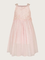 Monsoon Pink Anna Lace Bodice Maxi Dress - Image 2 of 3