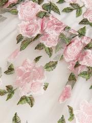 Monsoon Natural Baby Cassie Embroidered Dress - Image 3 of 3