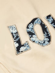 Monsoon Natural Love Hoodie and Floral Print Leggings Set - Image 4 of 4