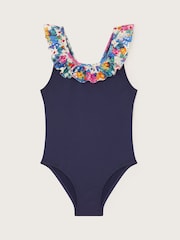 Bañador con volante floral de Monsoon - Imagen 1 de 3