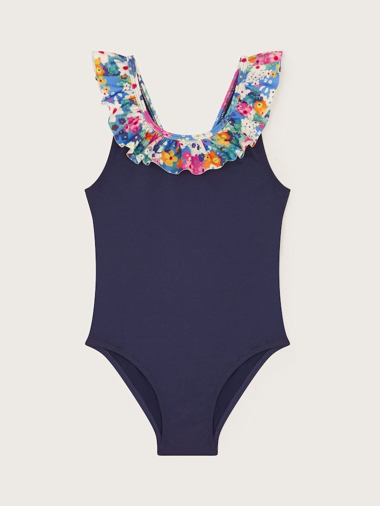 Bañador con volante floral de Monsoon - Imagen 1 de 3