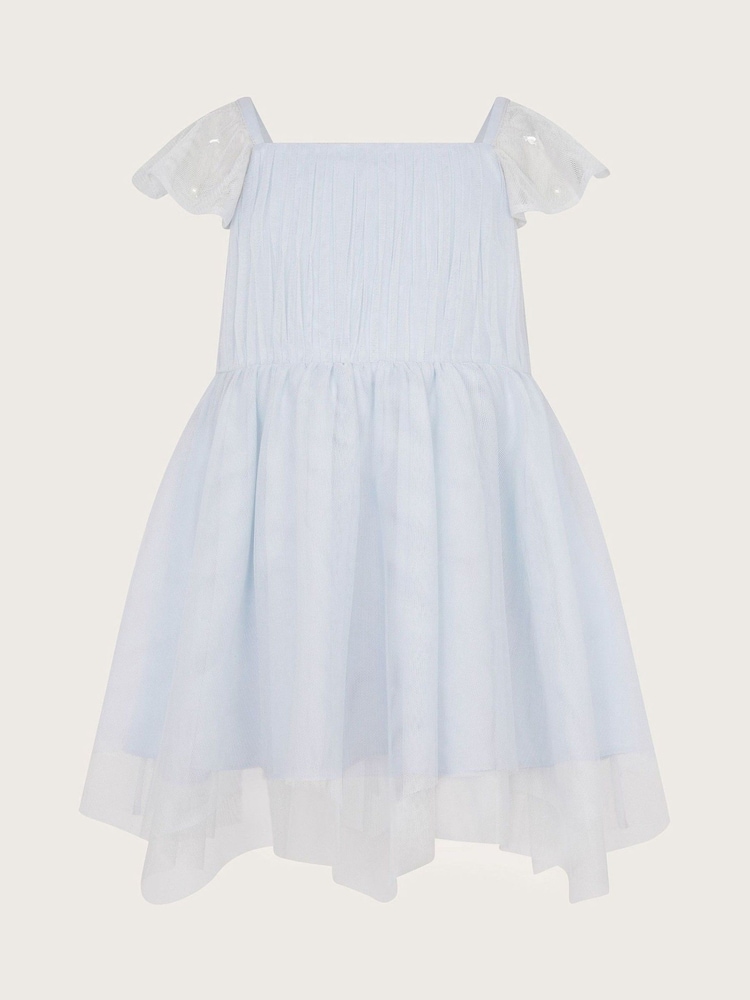 Monsoon Blue Baby Theodora Tulle Dress - Image 1 of 3