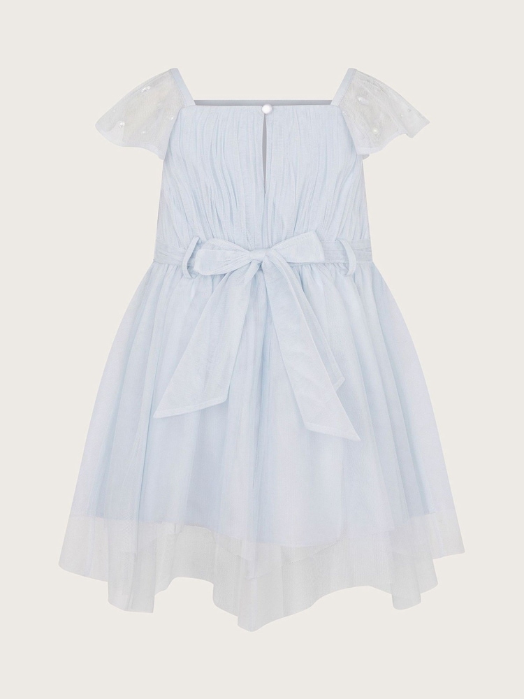 Monsoon Blue Baby Theodora Tulle Dress - Image 2 of 3