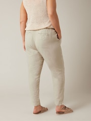 EVANS Curve Linen Joggers - Image 3 of 5