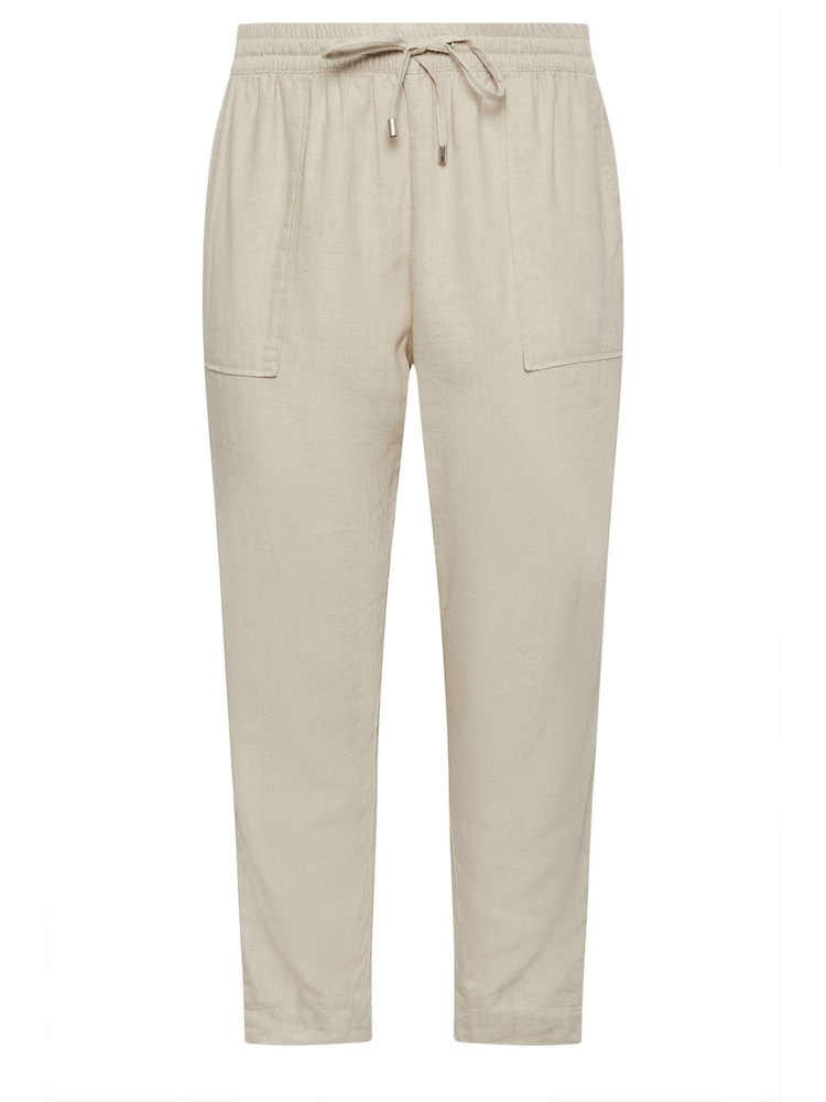 EVANS Curve Linen Joggers - Image 5 of 5